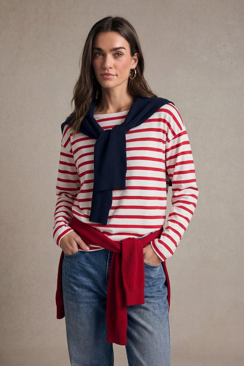 ديفاكتو تيشيرت كم طويل بريميوم قصة مريحة - Image 1